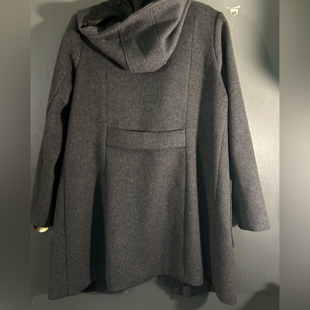 Forever 21 slate trench coat
